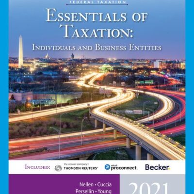PKG SWFT ESSEN TAX INDIVIDUAL/BUS ENTITIES 2021 INTUIT/RIA: Essentials of Taxation: Individuals and Business Entities (with Intuit ProConnect Tax Online & RIA CheckPoint® 1 term Printed Access Card)