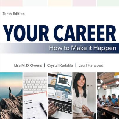 Your Career: How to Make it Happen (Mindtap Course List)