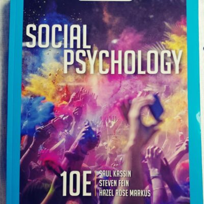 SOCIAL PSYCHOLOGY SOFTCOVER