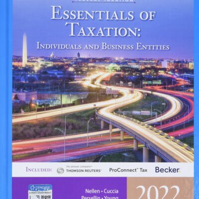 South-Western Federal Taxation 2022: Essentials of Taxation: Individuals and Business Entities (Intuit ProConnect Tax Online & RIA Checkpoint, 1 term Printed Access Card)