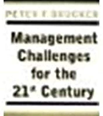 Management Chaklengers For The 21St Century