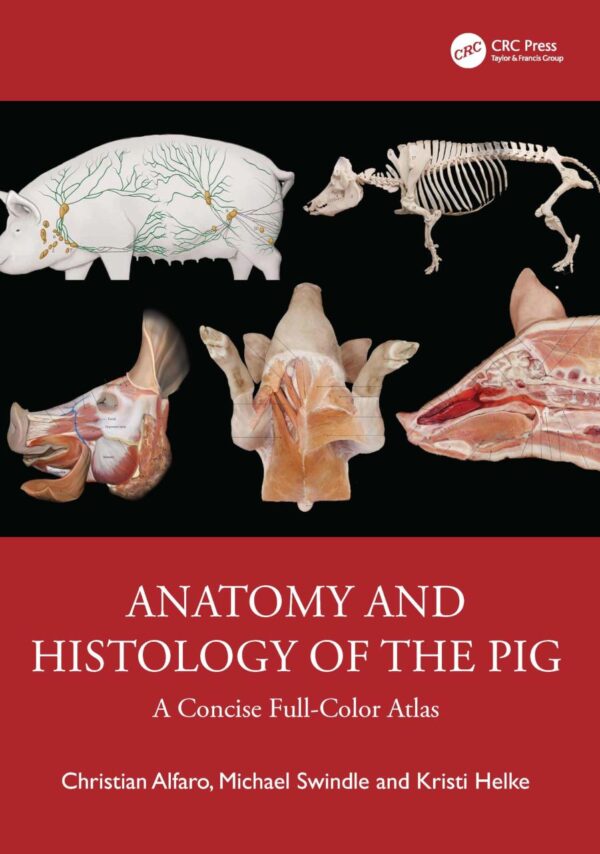 ANATOMY AND HISTOLOGY OF THE PIG A CONCISE FULL COLOR ATLAS (HB 2026)