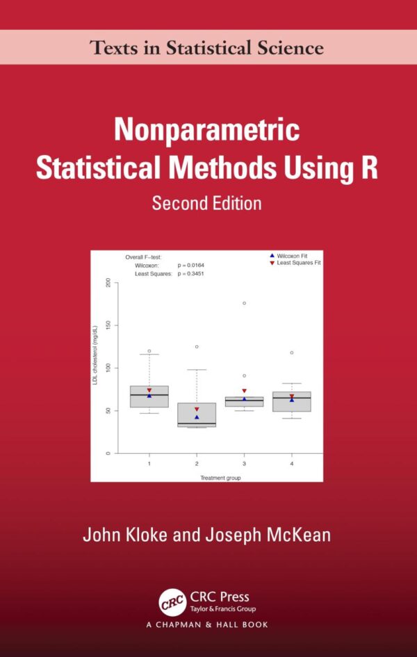 Nonparametric Statistical Methods Using R (Chapman & Hall/Crc Texts in Statistical Science)