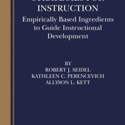 From Principles of Learning to Strategies for Instruction (Hb)