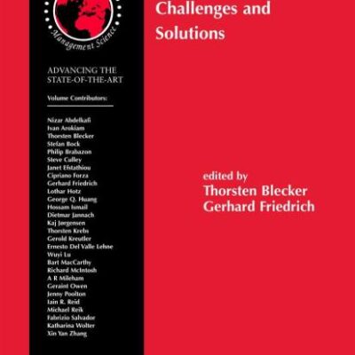 MASS CUSTOMIZATION: CHALLENGES AND SOLUTIONS (HB)