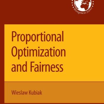 Proportional Optimization and Fairness (Hb)