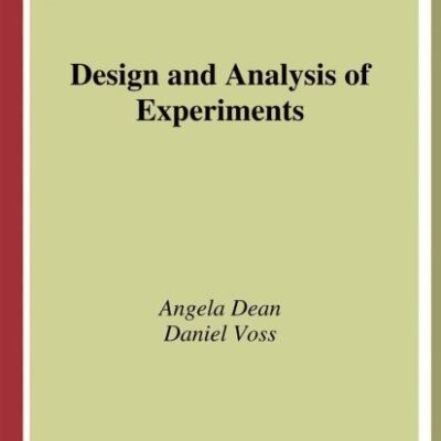 Design and Analysis of Experiments (Springer Texts in Statistics)