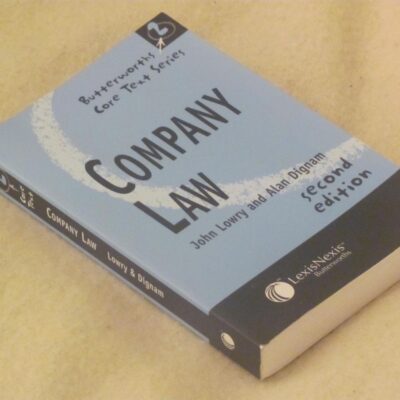 COMPANY LAW (CORE TEXTS SERIES)