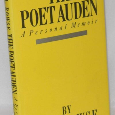 The Poet Auden:A Personal Memoir