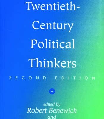The Routledge Dictonary of Twentieth-Century Political Thinkers (Second Edition)