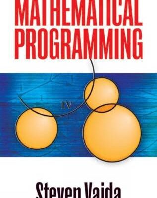 MATHEMATICAL PROGRAMMING