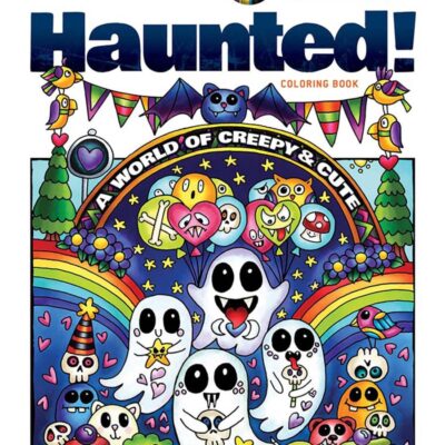 Creative Haven Haunted! Coloring Book: A World of Creepy and Cute
