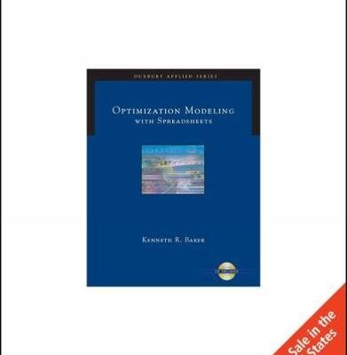 OPTIMIZATION MODELING WITH SPREADSHEETS