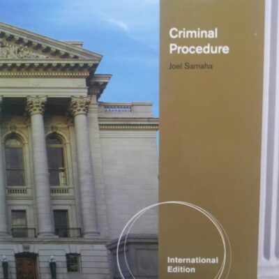 CRIMINAL PROCEDURE 8TH EDITION