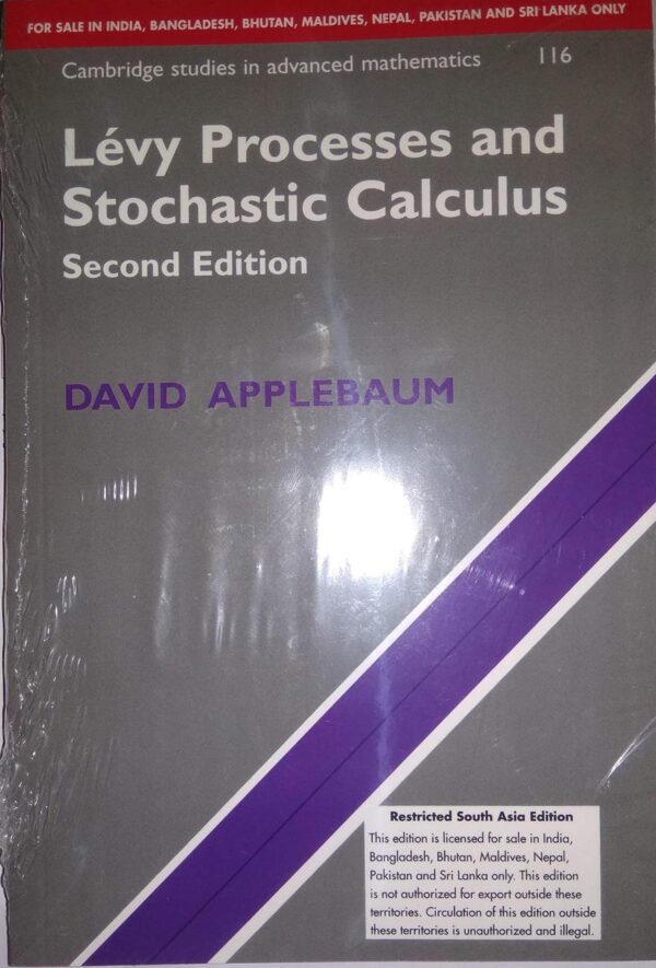 LEVY PROCESSES AND STOCHASTIC CALCULUS