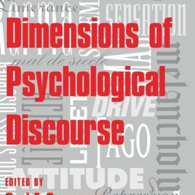 Historical Dimensions of Psychological Discourse