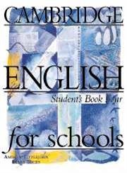 Cambridge English for Schools 4 Student's book 4