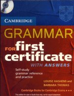 Camb Grammar for First Certifice with Ans: 1B1Acdself - Study Pack