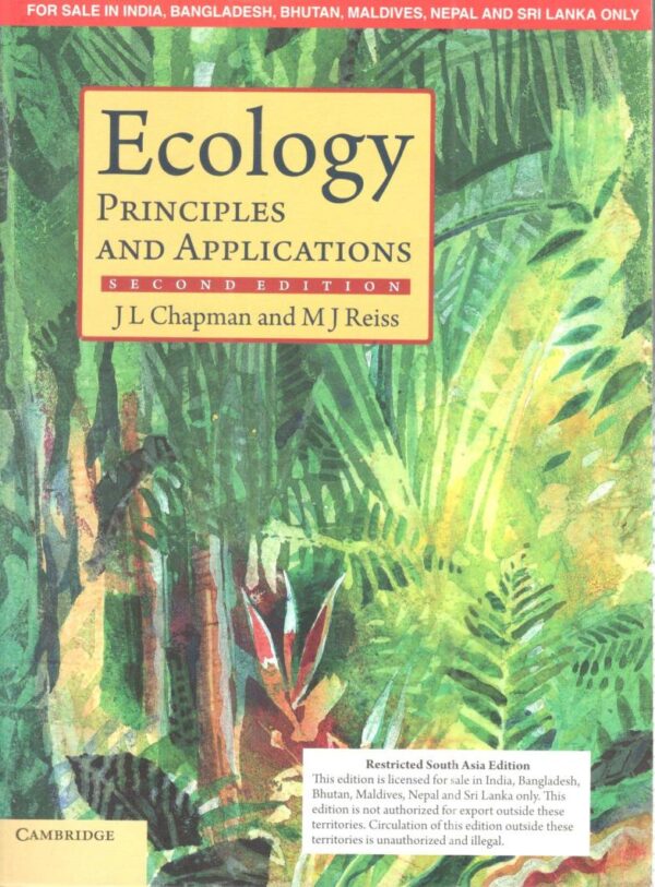 Ecology Principles And Applications