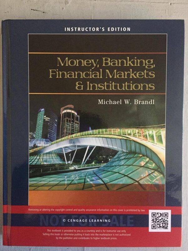 MONEY BANKING FINANCIAL MARKETS AND INSTITUTIONS