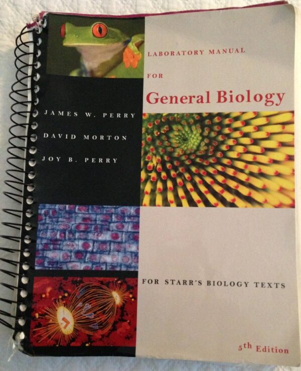 LABORATORY MANUAL-GENERAL BIOLOGY