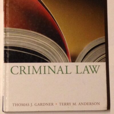 Criminal Law W/CD 9e