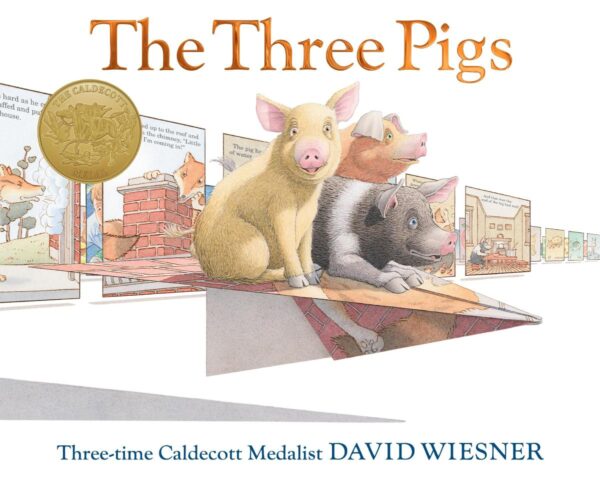 Three Pigs: Mistborn Book One: A Caldecott Award Winner (Caldecott Honor Book)