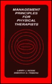 Management Principles for Physical Therapists