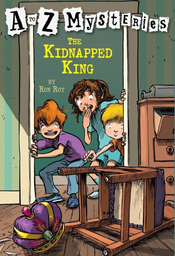 A to Z Mysteries: The Kidnapped King (A Stepping Stone Book(TM)): 11