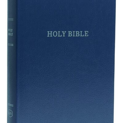 KJV, Gift and Award Bible, Leather-Look, Blue, Red Letter, Comfort Print: Holy Bible, King James Version