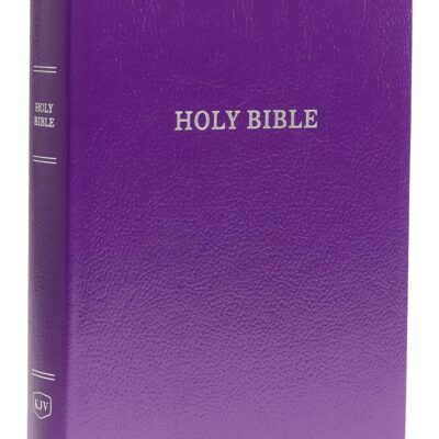 KJV, Gift and Award Bible, Imitation Leather, Purple, Red Letter Edition: Holy Bible, King James Version