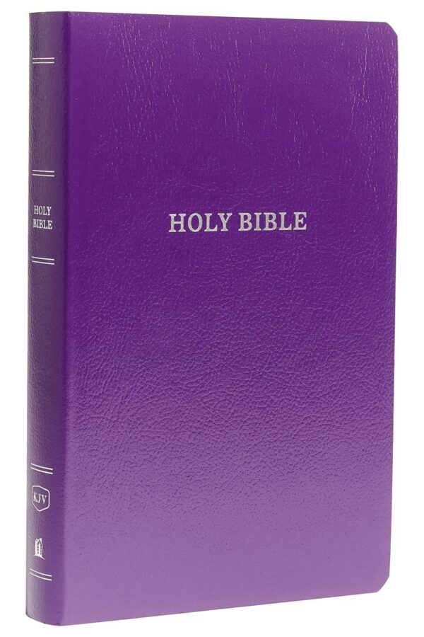 KJV, Gift and Award Bible, Imitation Leather, Purple, Red Letter Edition: Holy Bible, King James Version