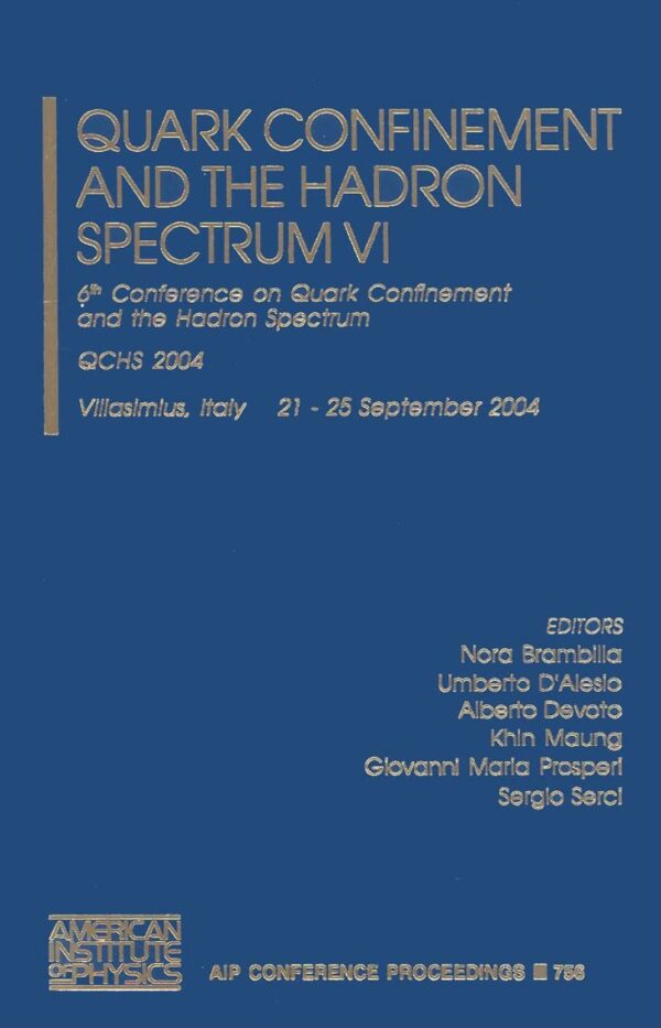 QUARK CONFINEMENT AND THE HADRON SPECTRUM VI (HB)