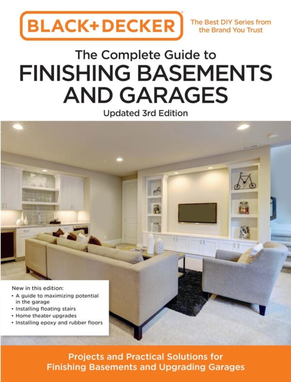 Black And Decker The Complete Guide To Finishing Basements A