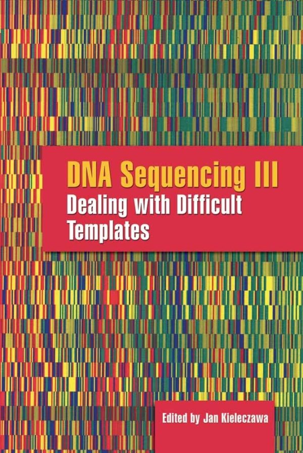DNA Sequencing III: Dealing With Difficult Templates