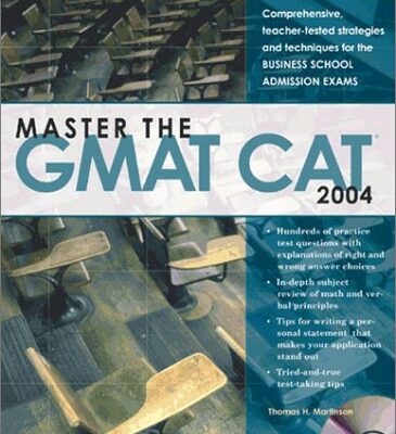 Master the GMAT CAT, 2004/e w/CD-ROM