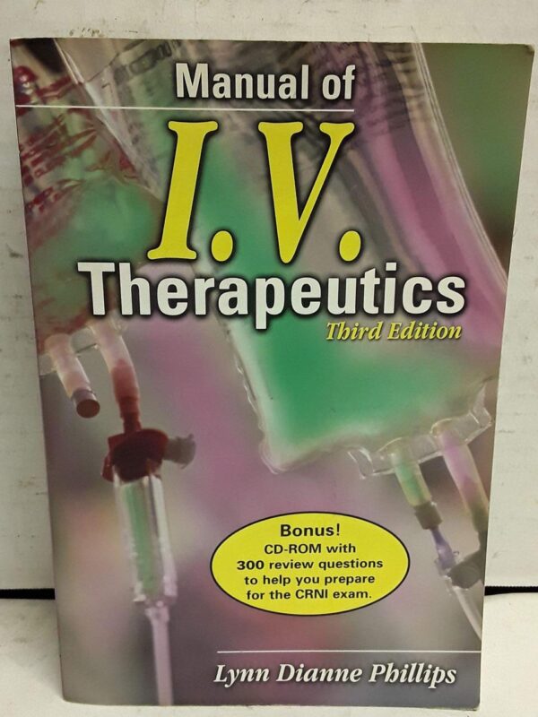 Manual Of I.V. Therapeutics, 3/E