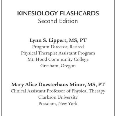 Kinesiology Flash Cards 2Ed (Pb) 2006