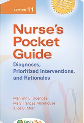 NURSES POCKET GUIDE DIAGNOSES PRIORITIZED INTERVENTIONS AND RATIONALES 11ED (PB 2008) SPL PRICE