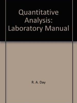CHEMISTRY 318 QUANTITATIVE ANALYSIS LAB. MANUAL