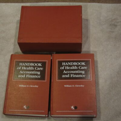 Handbook of Health Care Accounting and Finance
