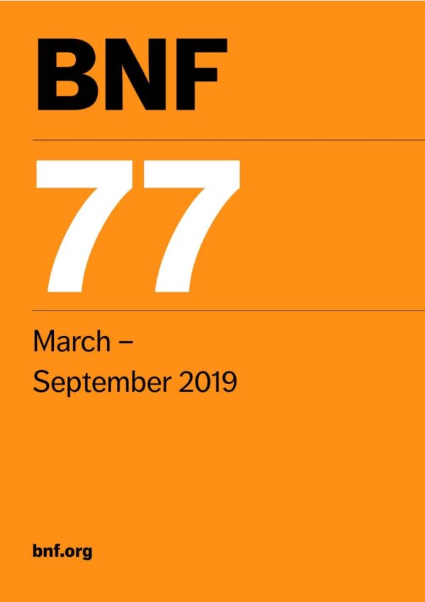 British National Formulary (Bnf) 77 (Pb 2019)