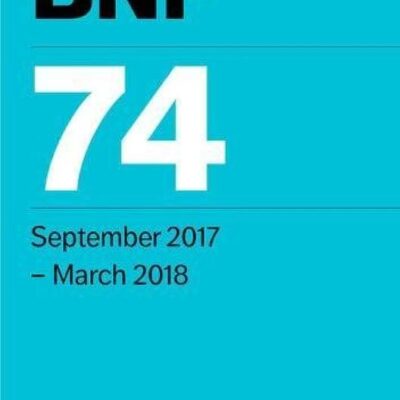 Bnf 74 (British National Formulary) September 2017