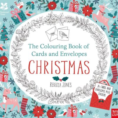 National Trust: The Colouring Book of Cards and Envelopes - Christmas: Winner of the Waterstones Children's Book Prize