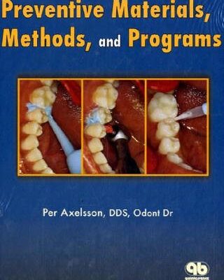 Preventive Materials Methods And Programs Vol.4 (Hb 2004)