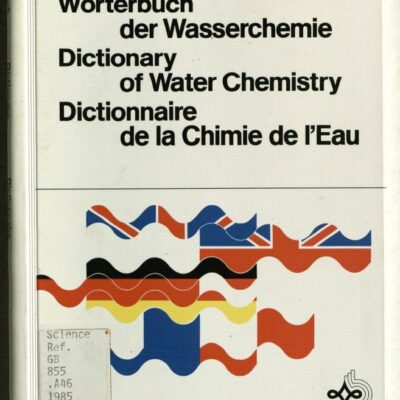 Dictionary of Water Chemistry