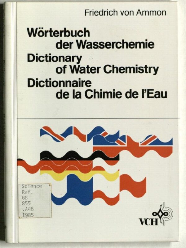 Dictionary of Water Chemistry