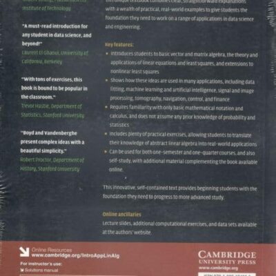 Introduction to Applied Linear Algebra(South Asia Edition)Exclusive with Saraswati Pustakalaya