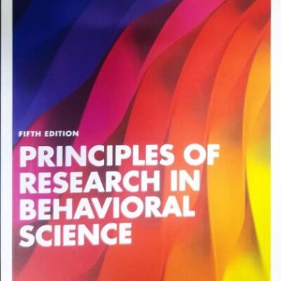 Principles Of Research In Behavioral Science 5Ed (Pb 2025)