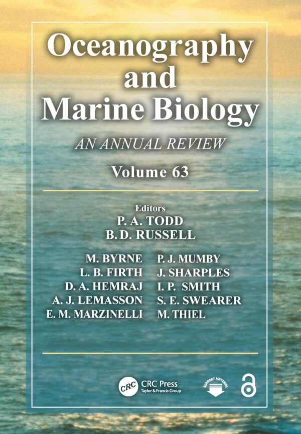 Oceanography and Marine Biology: An Annual Review